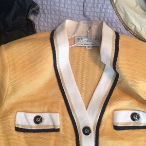 St. John cardigan. Size 10